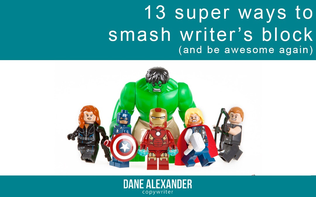 How do you get over writer's block?